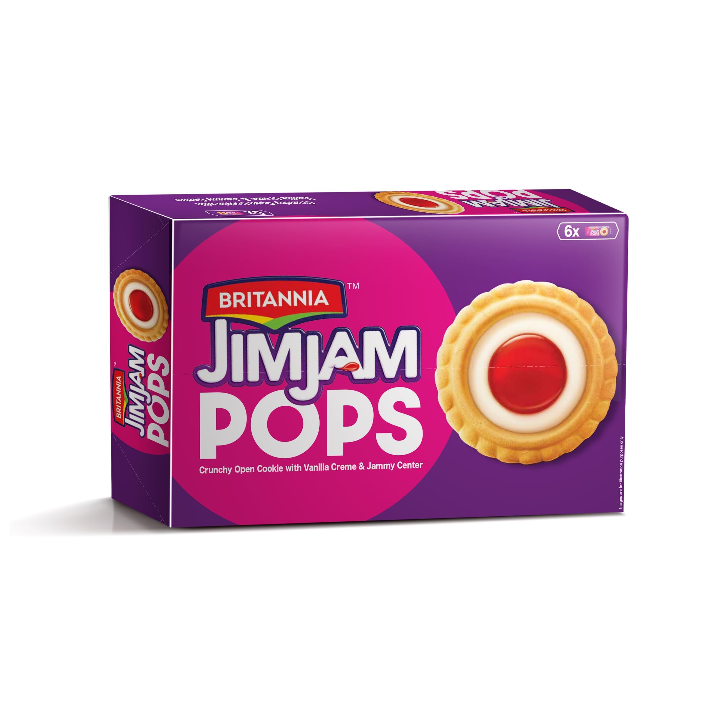 Jim Jam Pops 4x6x70g