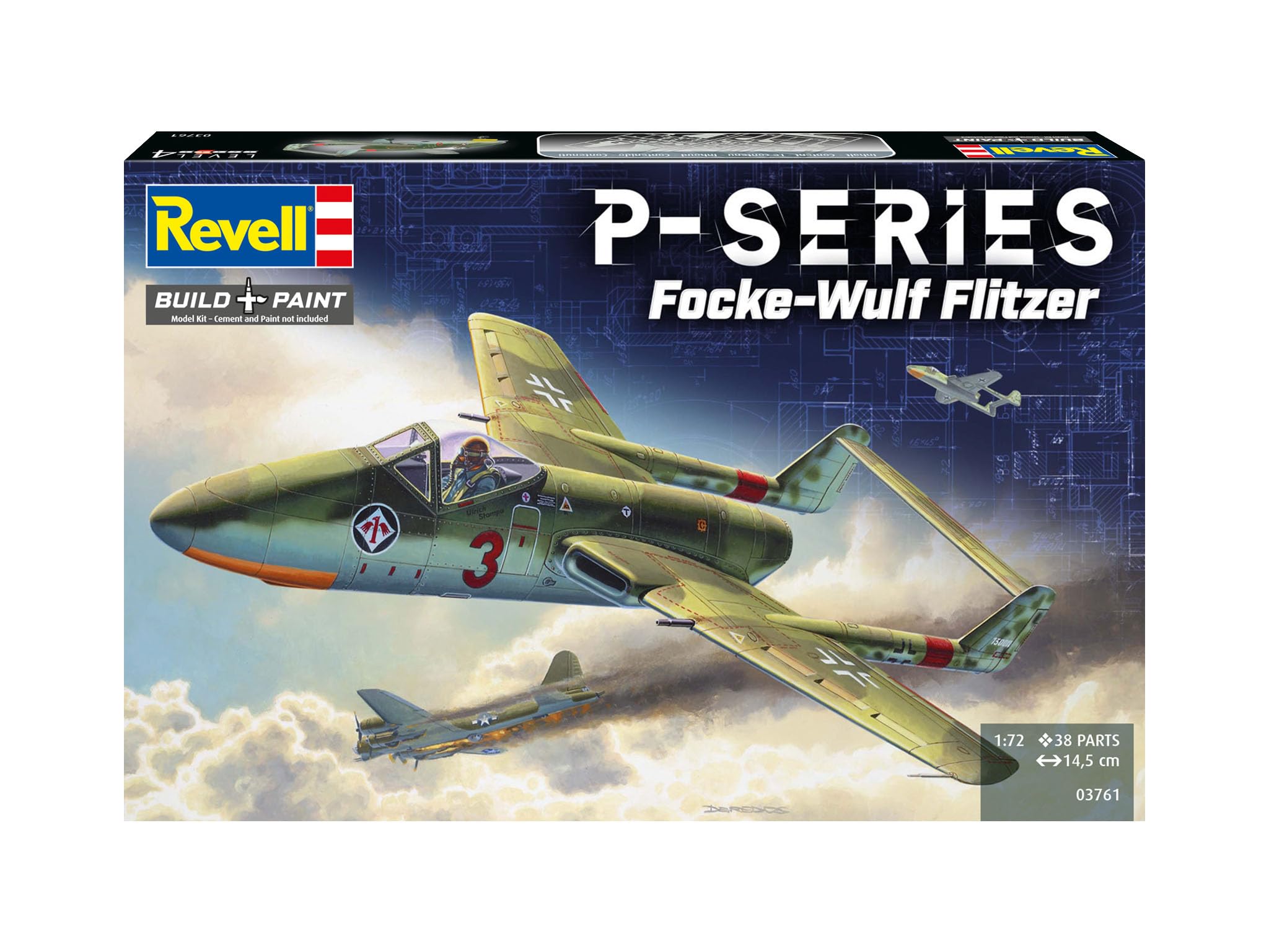 Revell Modellismo Focke-Wulf TL Cacciatore Flitzer – Serie P