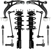 Vista 16 de Detroit Axle - Kit de suspensión delantera de 10 piezas para Chrysler 200 2007-2010 Sebring 2008-2014 Dodge Avenger 2008-2014, 2 brazos de control