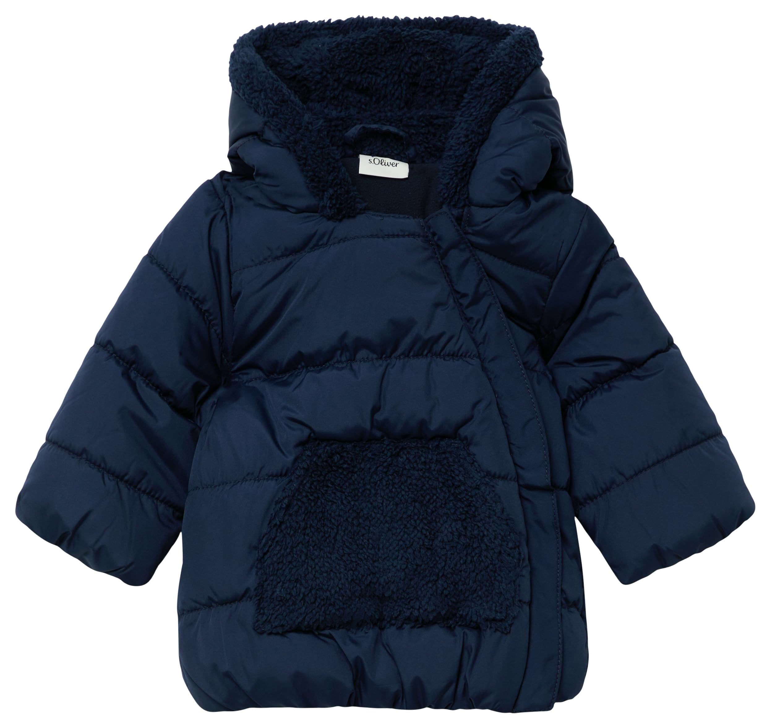 s.Oliver Unisex Steppjacke mit Teddyplüsch