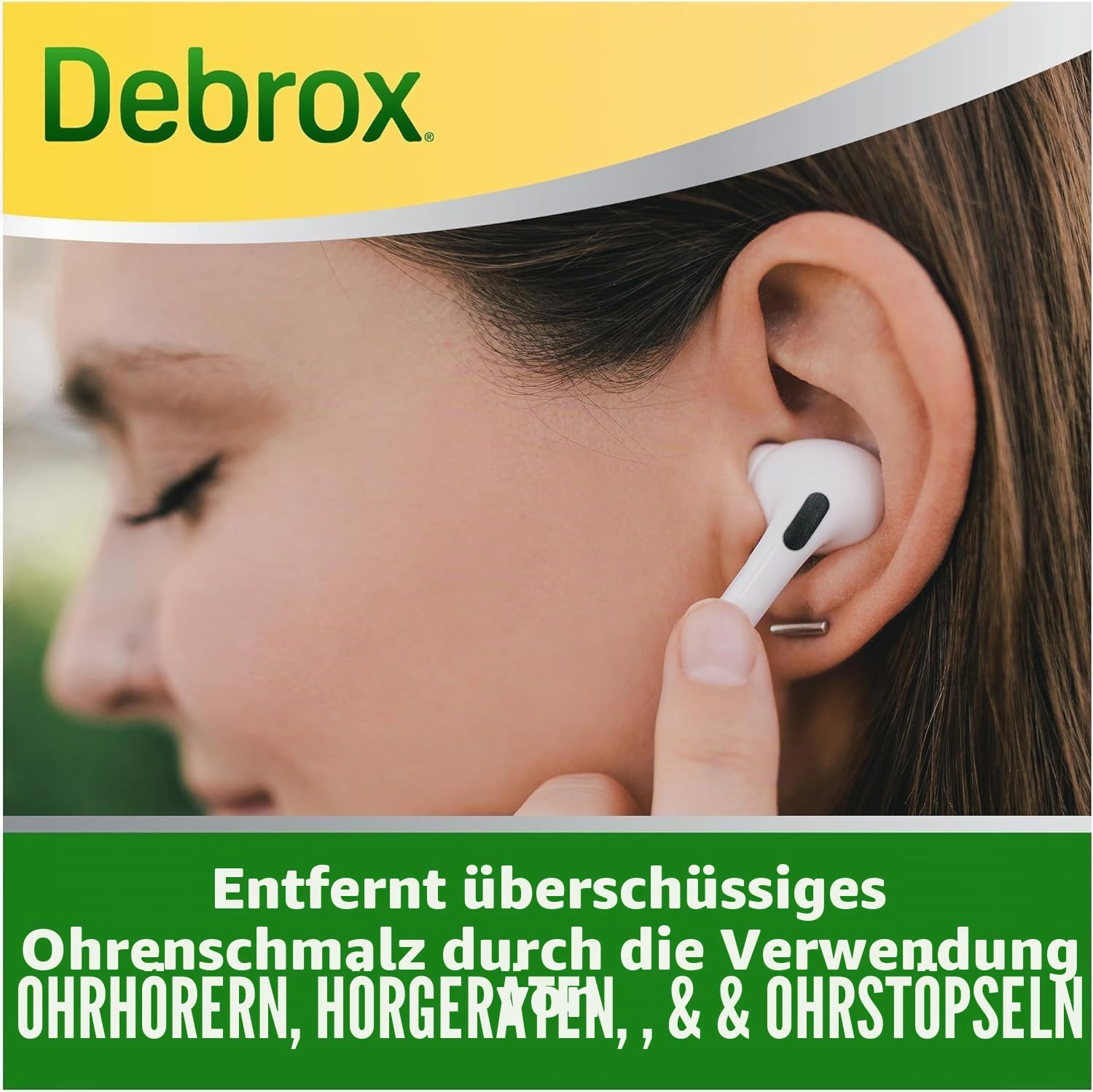 Debrox Ohrenschmalz-entfernungs-set, Inklusive Zwiebelspritze Und 0, Entfernungstropfen Zur Reinigung Der Ohren (2 Stück), 5 Ml