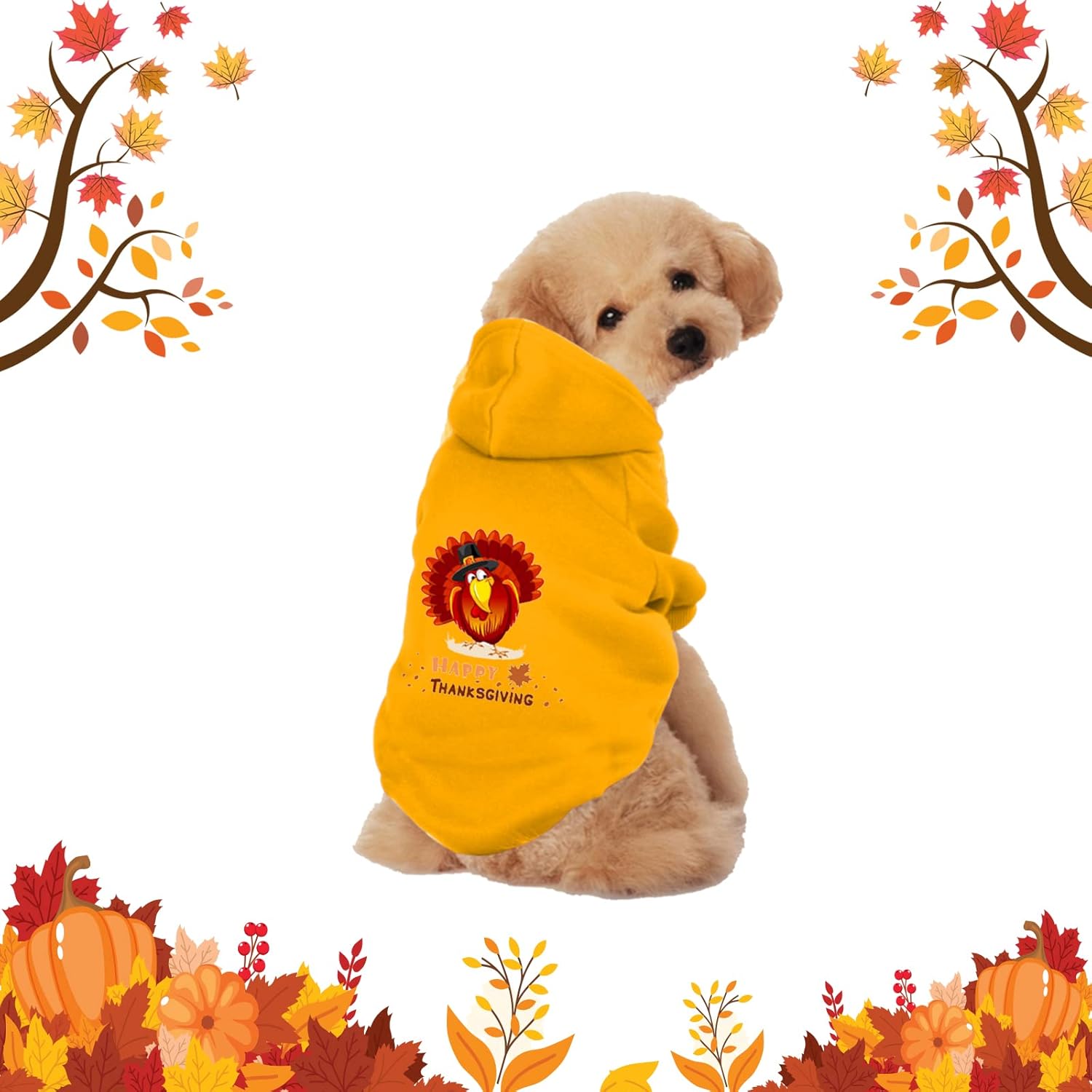 Thanksgiving Dog Sweatshirt Costtume,Turkey Pattern Nigeria Ubuy
