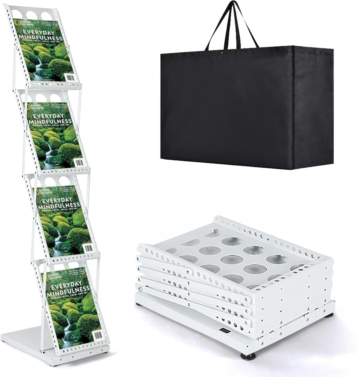 Estleys Trade Show Literature Stand Display Rack, Magazine