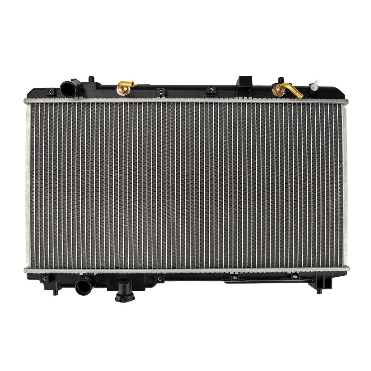 KAX Radiator, CU2051 OE Style Bolt-On Aluminum Core Radiator Replacement CR-V 1997-2001, 26-5/16“W, 13-11/16“H, 1-1/4“Inlet, 1-1/4 “Outlet