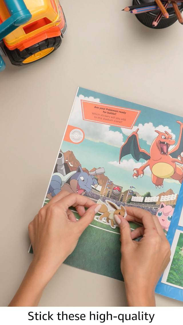 Pokemon: 1001 Stickers: Pokémon: 9780008552718: Amazon.com: Books
