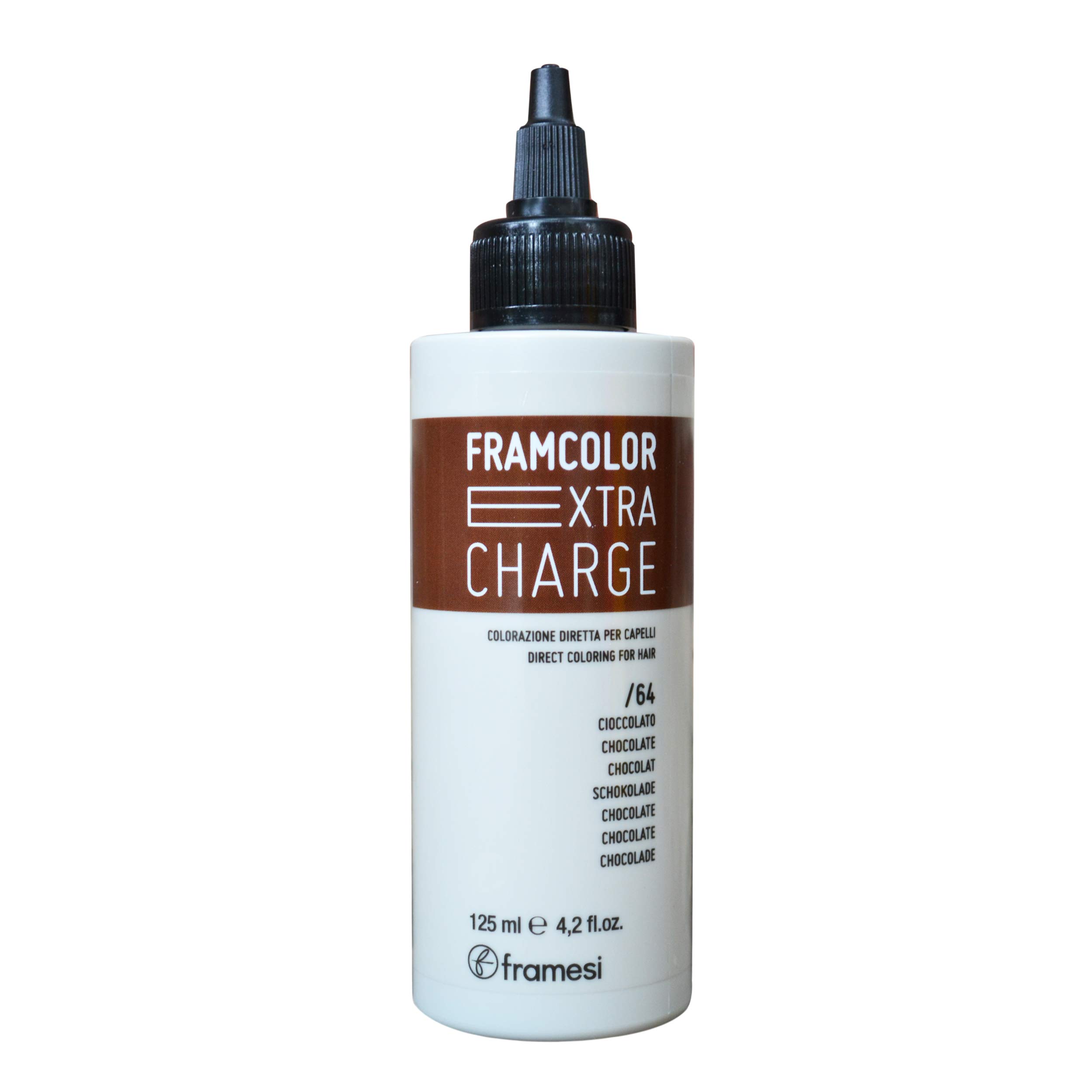 Framesi Framcolor Extra Charge Chocolate, 4.2 fl oz, Color Refreshing Hair Treatment