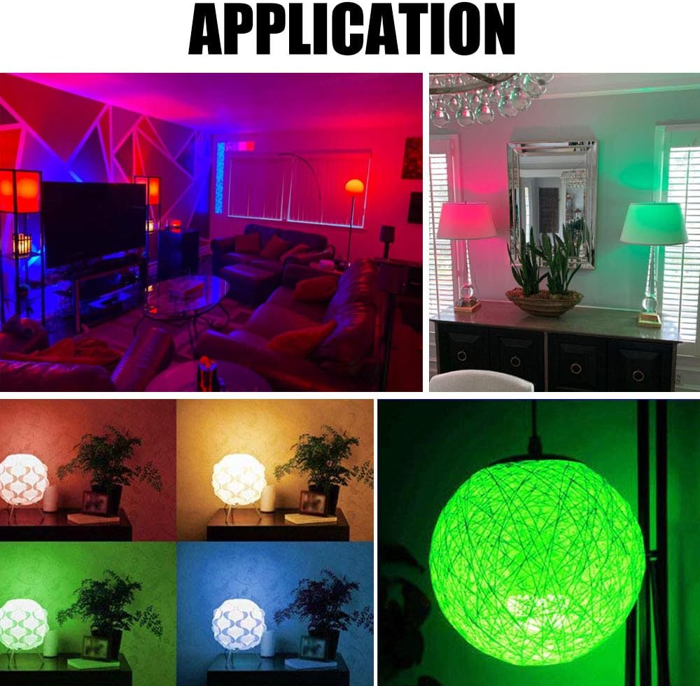 🔥 Flash Sale Bonlux 2-Pack 3W RGB E12 Candelabra LED Bulb, 16 Colors 4 Modes Choice, Remote Control Color Changing Candle Light Bulb for Home Decoration/Bar/Party/KTV Mood Ambiance Lighting Best Deal Product Bonlux 2-Pack 3W RGB E12 Candelabra LED Bulb, 16 Colors 4 Modes Choice, Remote Control Color Changing Candle Light Bulb for Home Decoration/Bar/Party/KTV Mood Ambiance Lighting