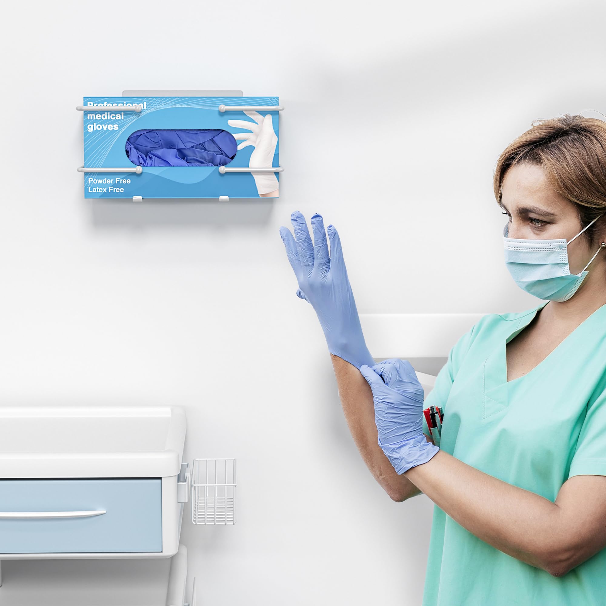 Niffgaff Lab Glove Dispensers White