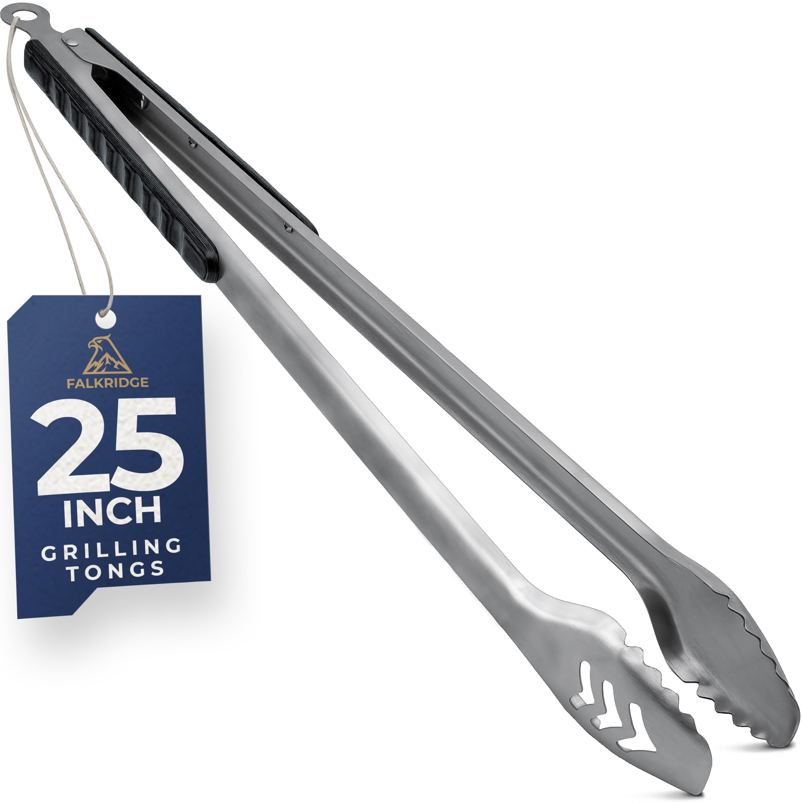 Heavy Duty Grill Tongs - 32 Inch BBQ Tongs -7