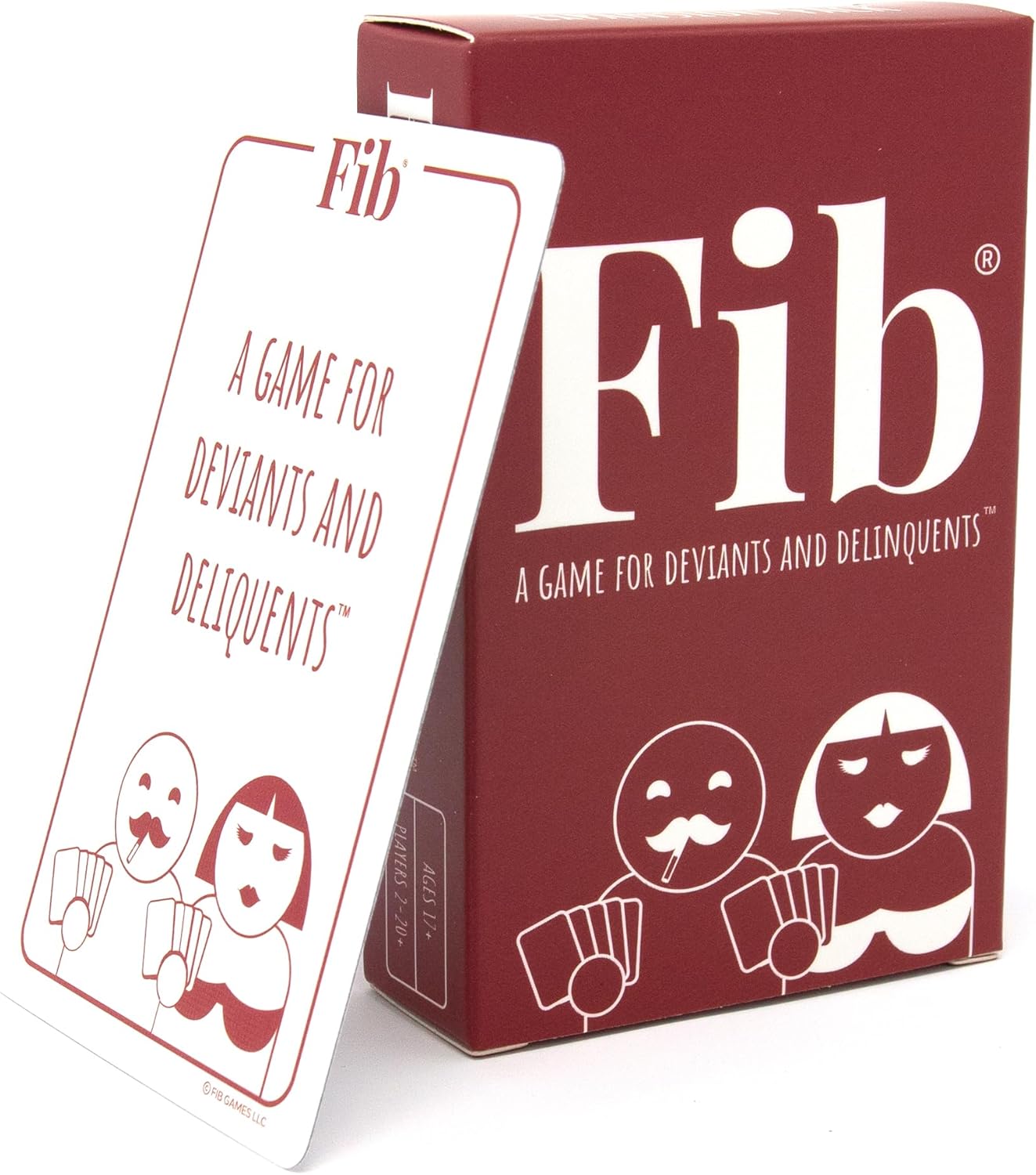 Fib: Award-Winning Party Card Game for Families, Teens & Adults | Game Night Favorite | Test Your Poker Face in a Game of Lying & Thievery | Don’t Get Caught!