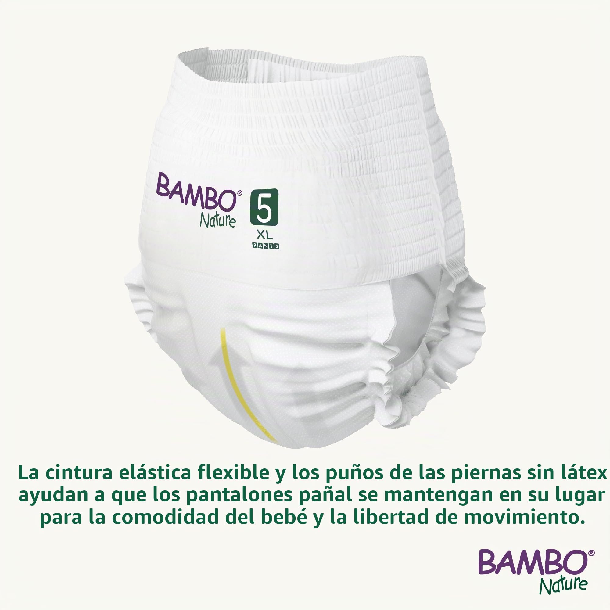 Pantalones de entrenamiento Bambo Nature Talla 5-12 a 18kg (PACK 5 X 19UN)