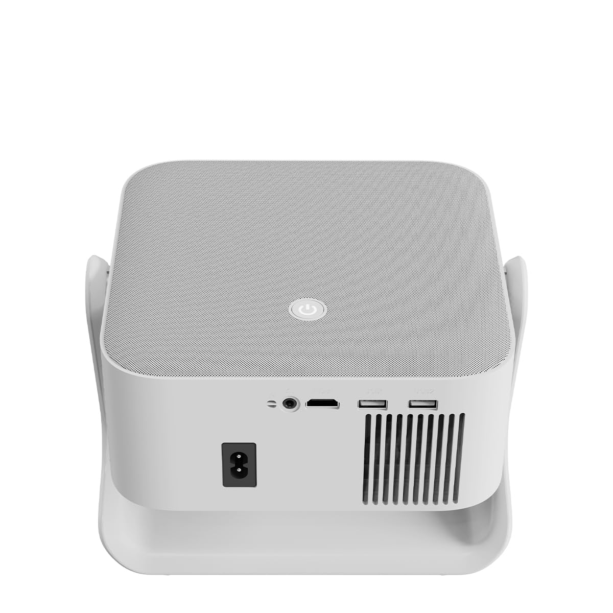 PRIXTON Proyector portátil con WiFi Renoir, 7.000 lúmenes, 280 ANSI lúmenes, Altavoces Integrados (2 x 5 W), Resolución Full HD 1080p LED, Mando a Distancia, 40” a 120”, Conexión HDMI/USB/AC IN