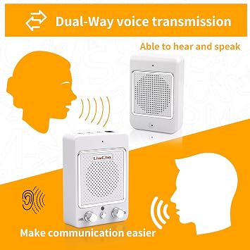 Window Speaker Intercom System,Wired Dual-Way Window Counter Intercom, High Power Speaker for Store,Business,Catering.