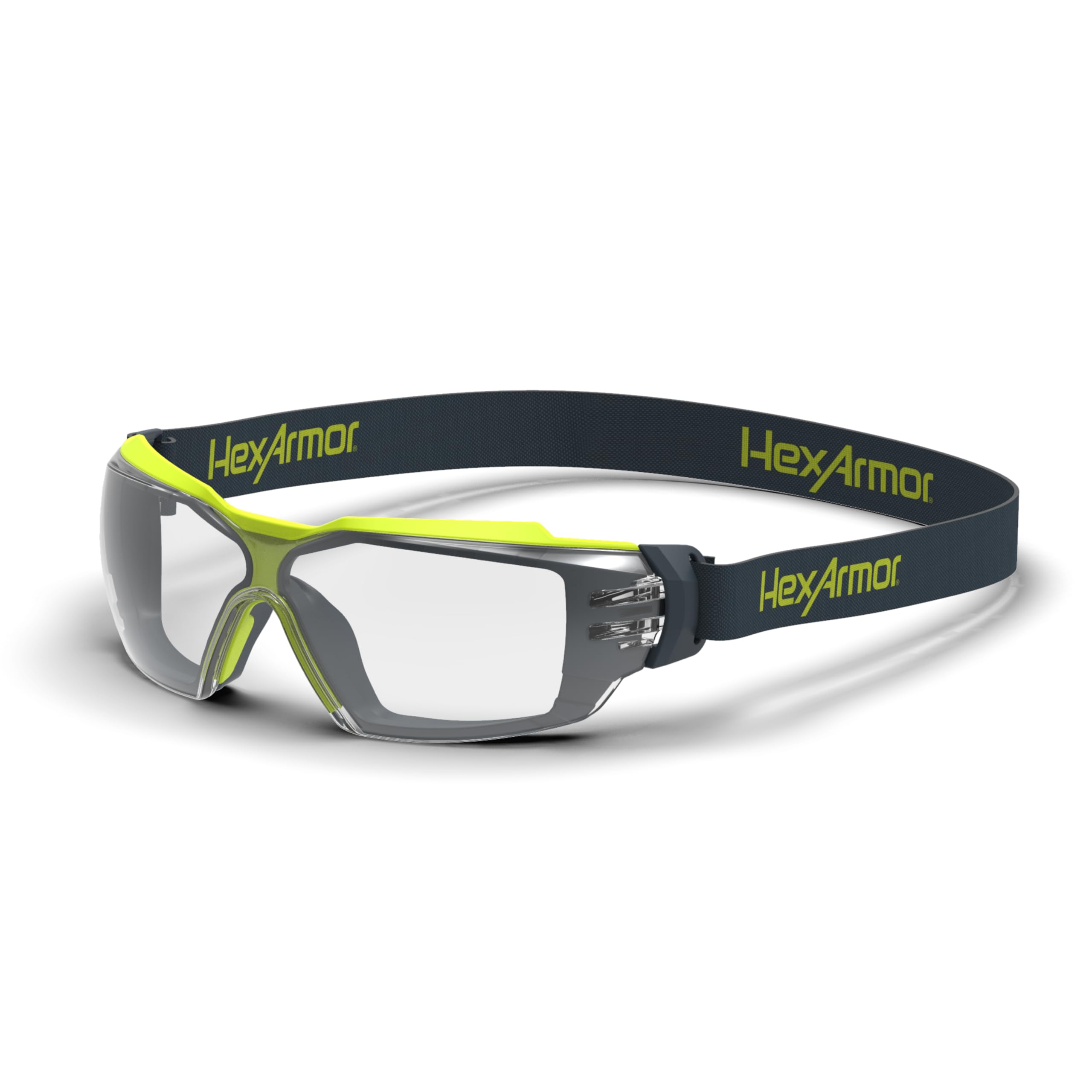 HexArmor MX350 Clear Anti Fog Eyewear with Cloth Strap