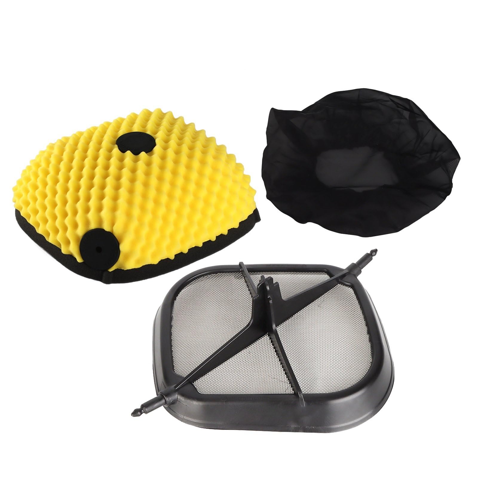 Filtro aria sportivo moto Adatto per Husq&varna Motocross DualFoamSponge Staffa filtro aria Copertura antipolvere Filtro moto Dirt Bike(2)