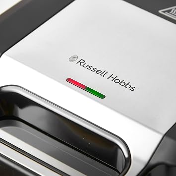 Russell Hobbs 3-in-1 Multifunctional Device with Removable Plates Black
