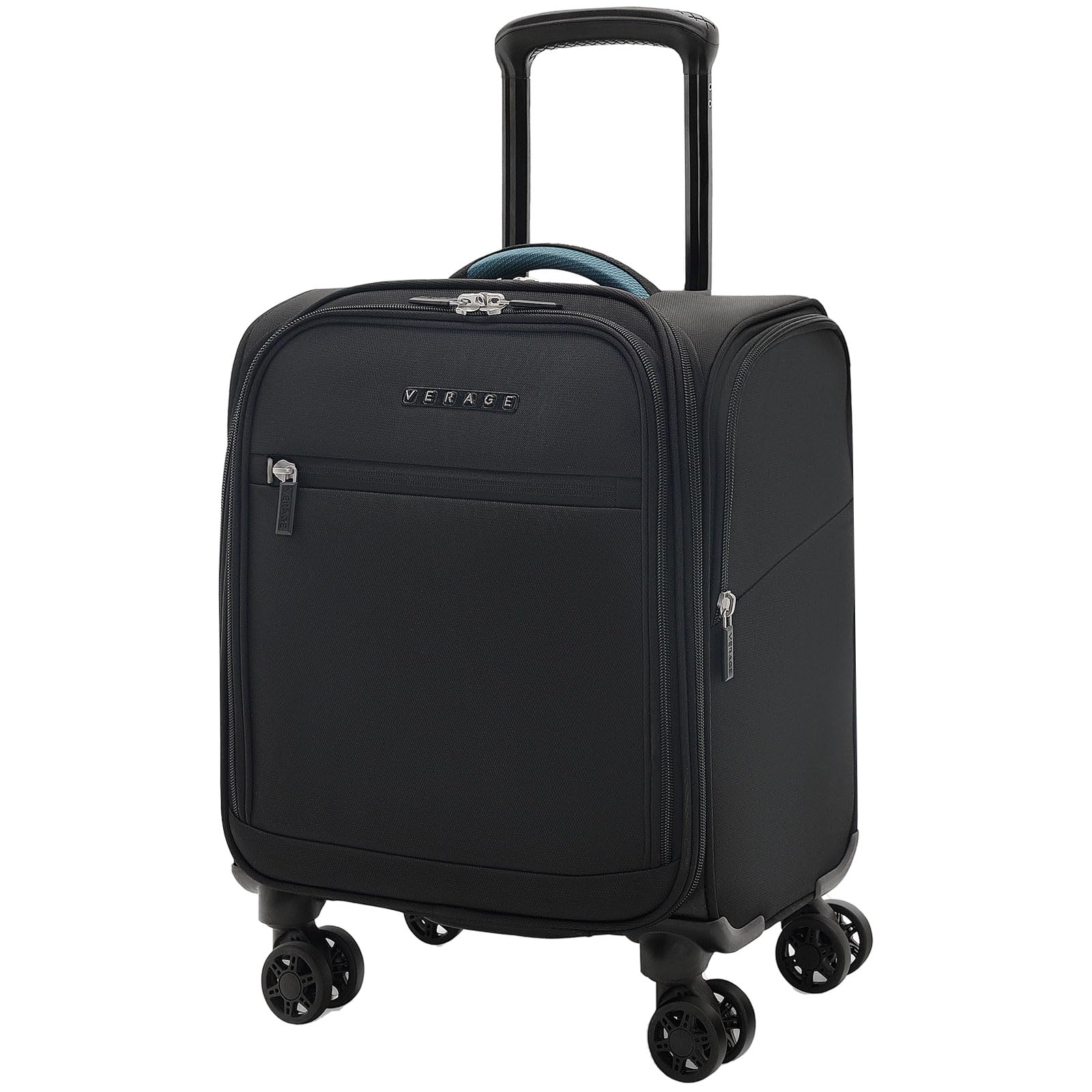 Verage Carry On Underseat Luggage with Wheels & USB Port, Wheeled