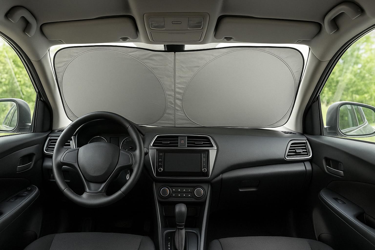 Parasole per parabrezza auto Pieghevole e Portabile Protezione dai raggi UV