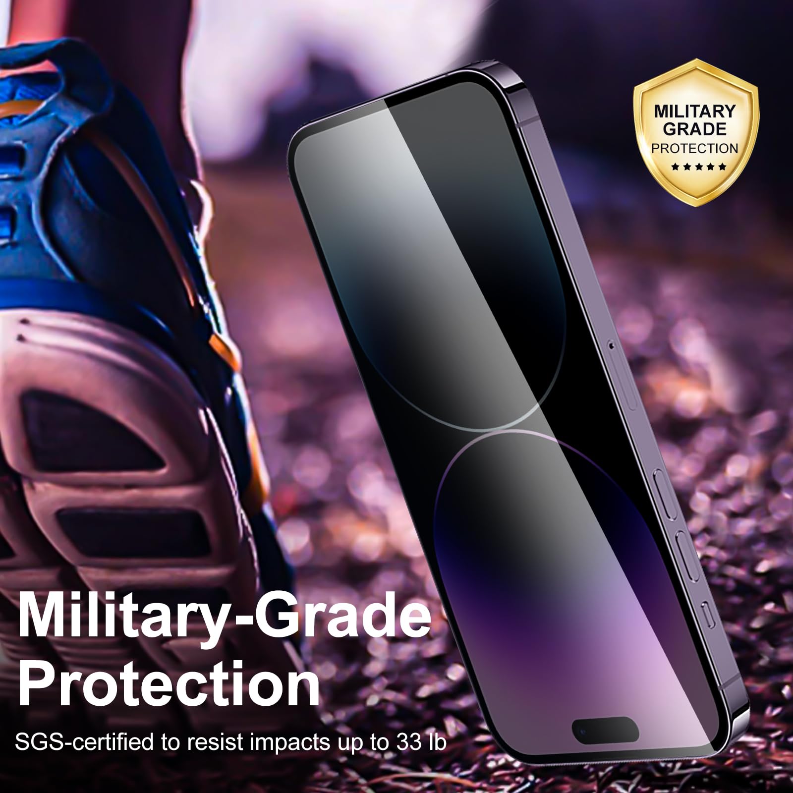 Mr.Shield Pellicola Protettiva per Oppo A79 5G / Oppo A2 5G Vetro Temperato [9H Durezza] [3 Pezzi] Protezione Schermo Senza Bolle