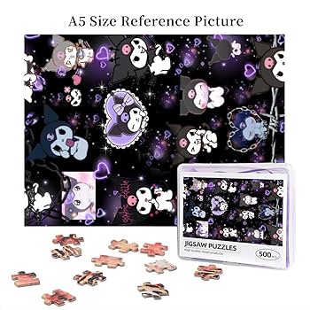 Amazon.co.jp: Kromi-chan Jigsaw Puzzle, Wooden, 500 Pieces