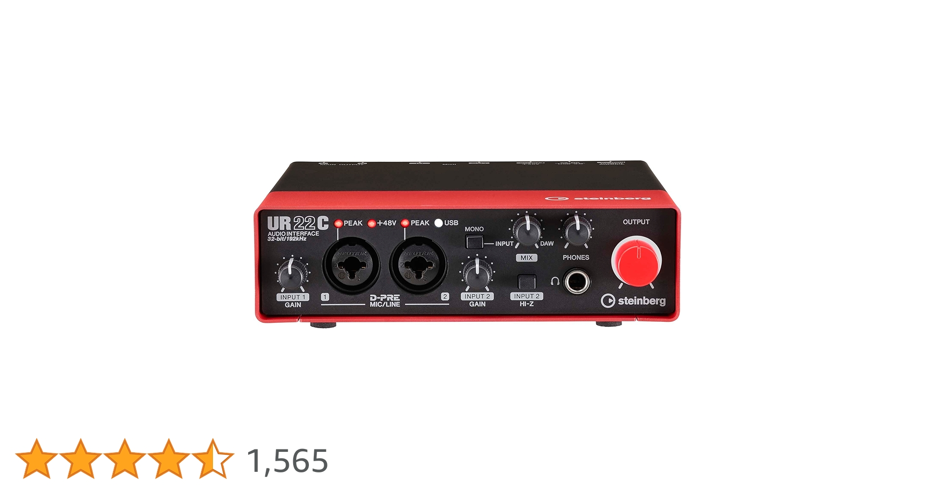 【美品】Steinberg UR22C USBオーディオインターフェイス Amazon.co.jp: スタインバーグ Steinberg USB3.0 オーディオ