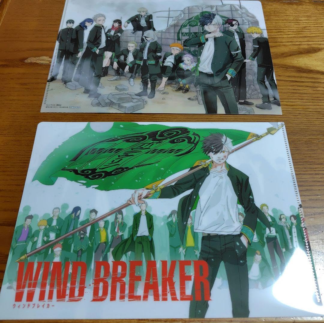 週刊少年マガジン　セブンイレブン限定　クリアファイル　wind breaker Amazon.co.jp: 週刊少年マガジン セブン 限定付録 WINDBREAKER クリア
