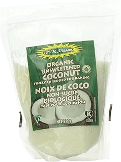 Let'S Do Organic Organic Shredded Coconut, 250 gm (Packaging May Vary)