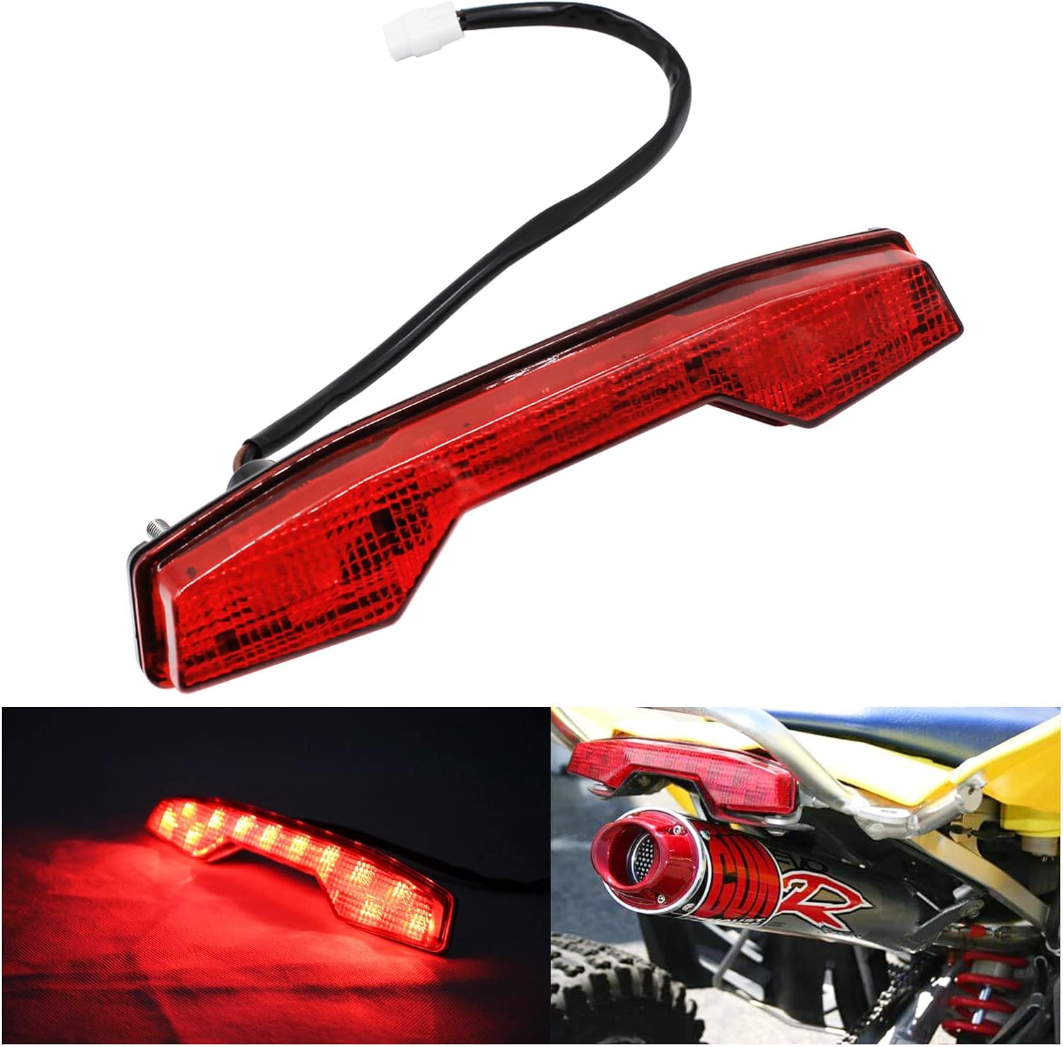 Brake Tail Light Taillight Rear LED For 20062009 Suzuki Quadracer 450
