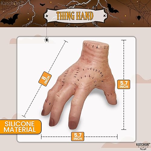 Miniatura 6 de KatchOn, Mano aterradora de Halloween  Manos espeluznantes de Halloween para decoraciones de Halloween  Thing Hand Addams Family  Mano de cosa para