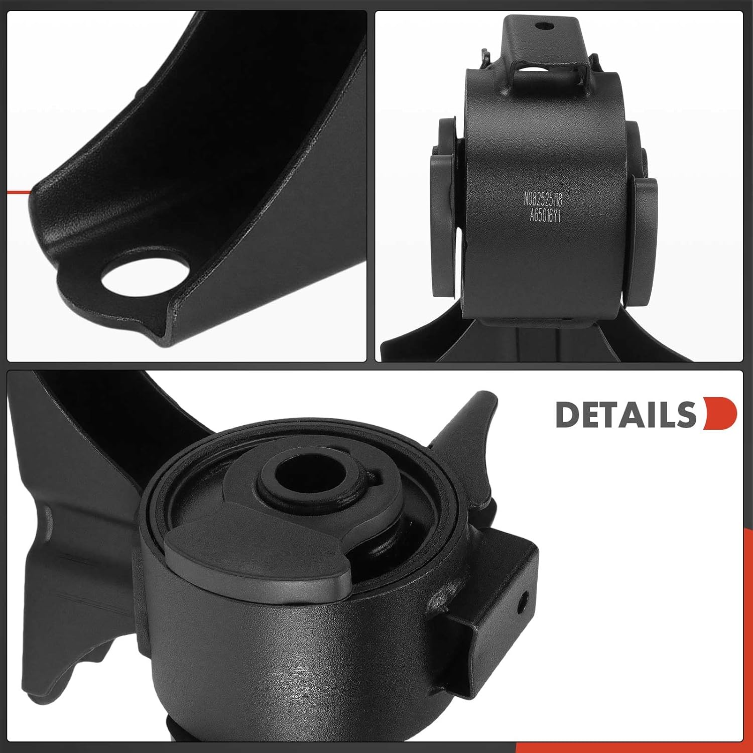 A-Premium Front Right Engine Motor Mount Compatible with Acura MDX 2007-2013 3.7L, Passenger Side