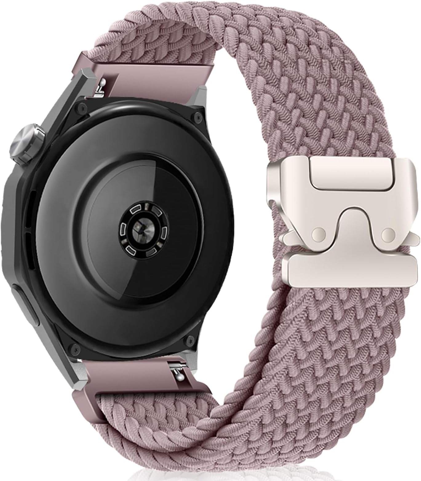 22mm Straps for Xiaomi Redmi Watch5 Active/5 Lite/Xiaomi Watch S4/S4 Sport/S3, Nylon Braided Loop Replacement Wristbands Watch Band for Huawei Watch GT 5/GT 5 Pro/GT 4/watch 4 46mm