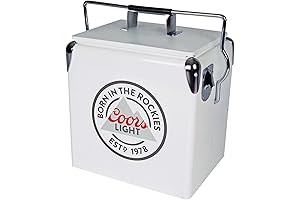 Vintage-Style Coors Banquet Cooler: Your Tailgating and Camping Essential