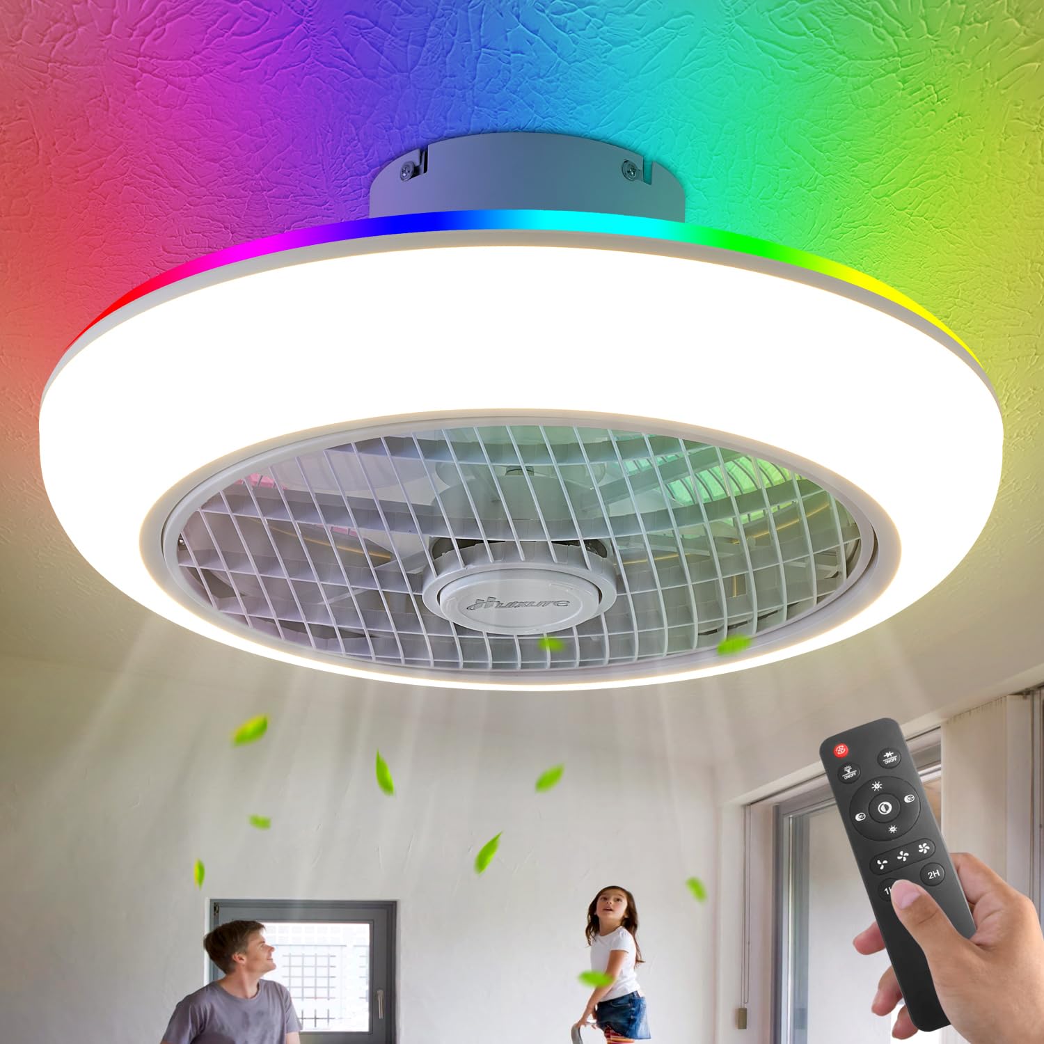 HuixuTe 18 ln Modern Ceiling Fan