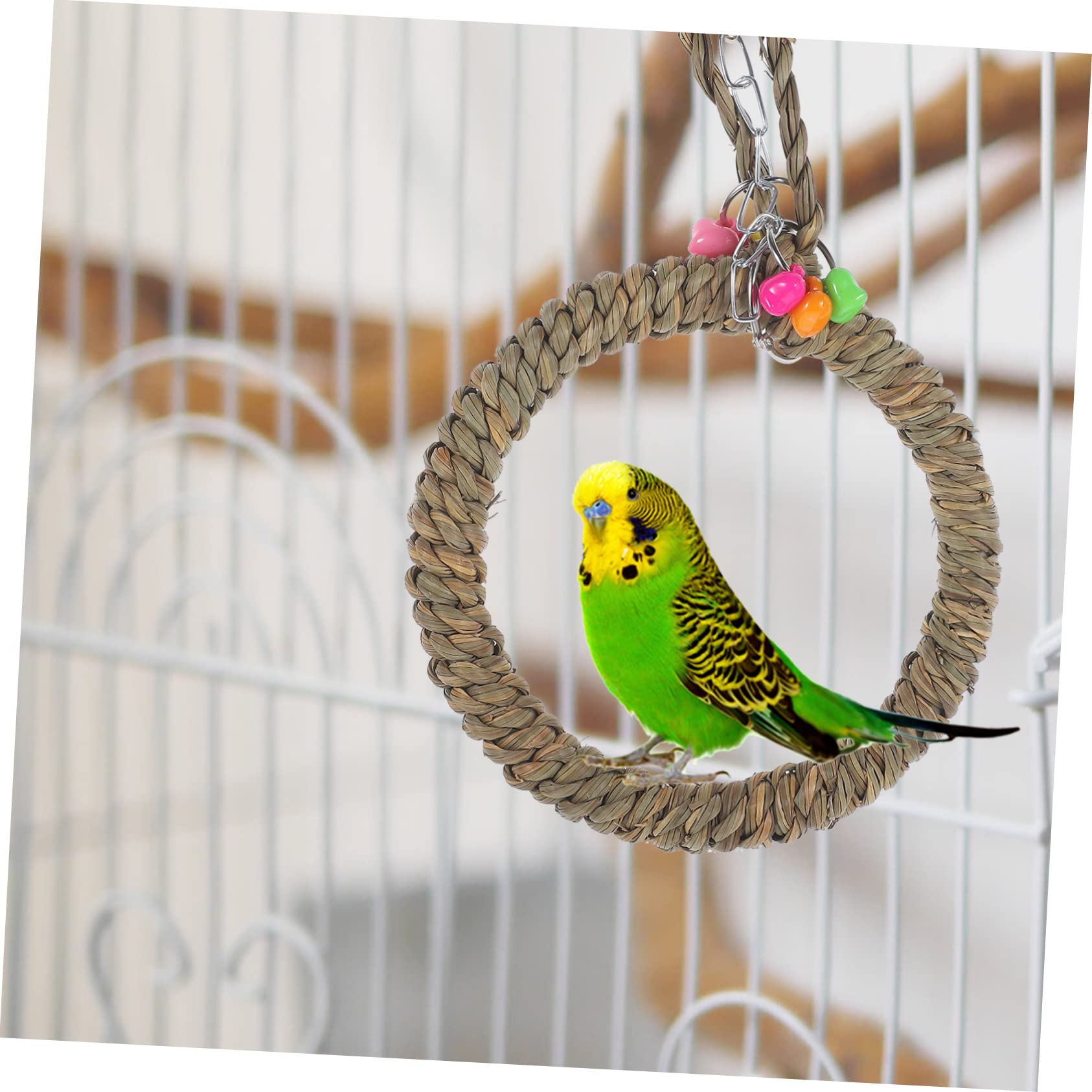 BESPORTBLE 5stücke Bird Swing Toy Für Papageien Hängendes Kletterspielzeug Aus Hochwertigem Material Lustiges Spielzeug Für Wellensittiche Und Nymphensittiche Bequeme Ruhe Und