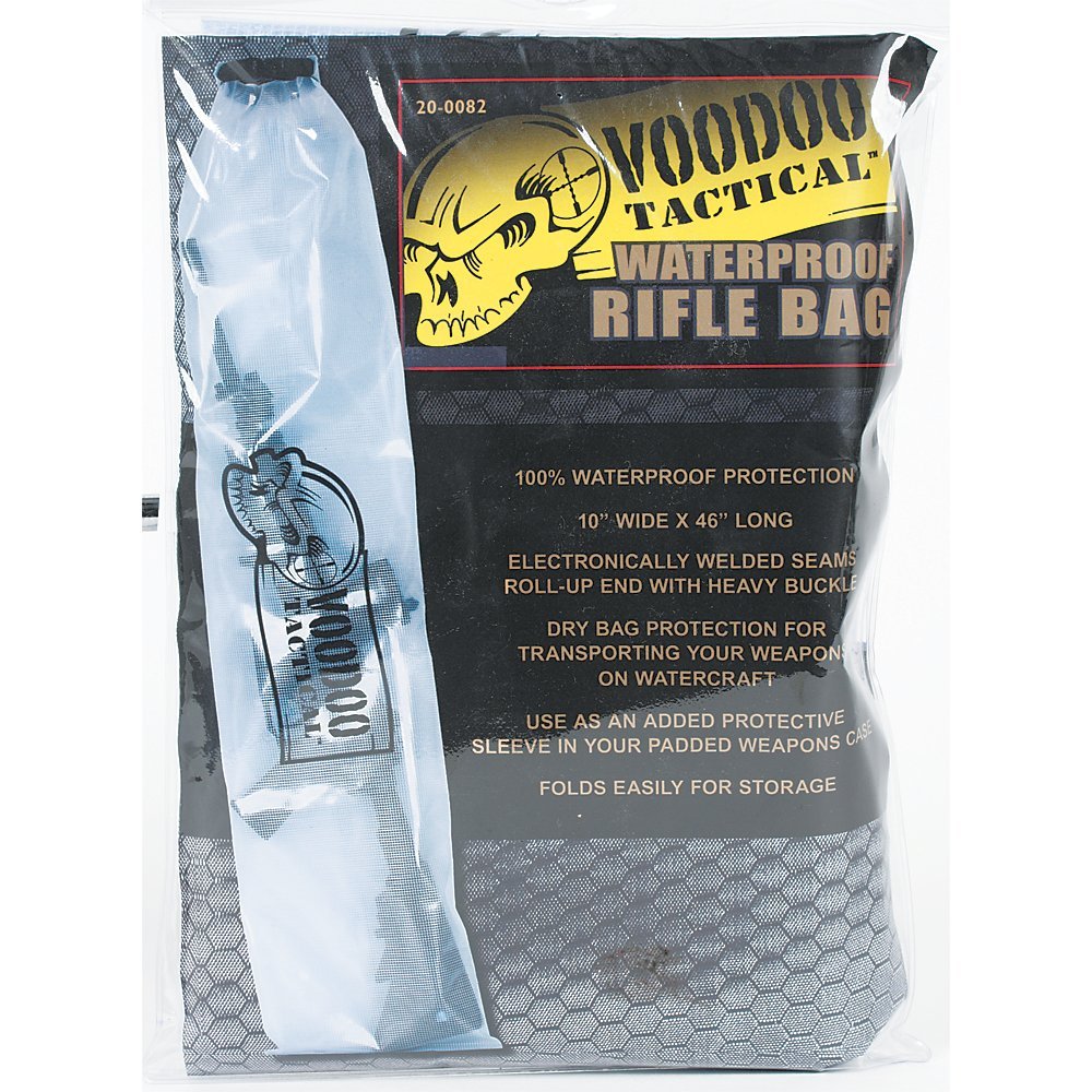Voodoo Tactical Men's Waterproof Rifle Bag, Clear, 46
