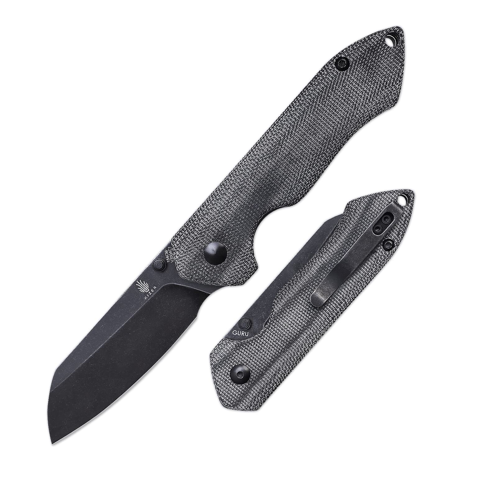 Amazon.com : Kizer Guru 3 Inches 154CM Steel Blade Pocket Knife