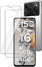 Screen Protector for Doogee Note 56/56 Pro/56 Plus, Full Coverage, Tempered Glass Film, Scratch Resistant, Anti-Fingerprint [ 6.56", 9H Hardness, 0.3MM Thickness, 2 Pack]