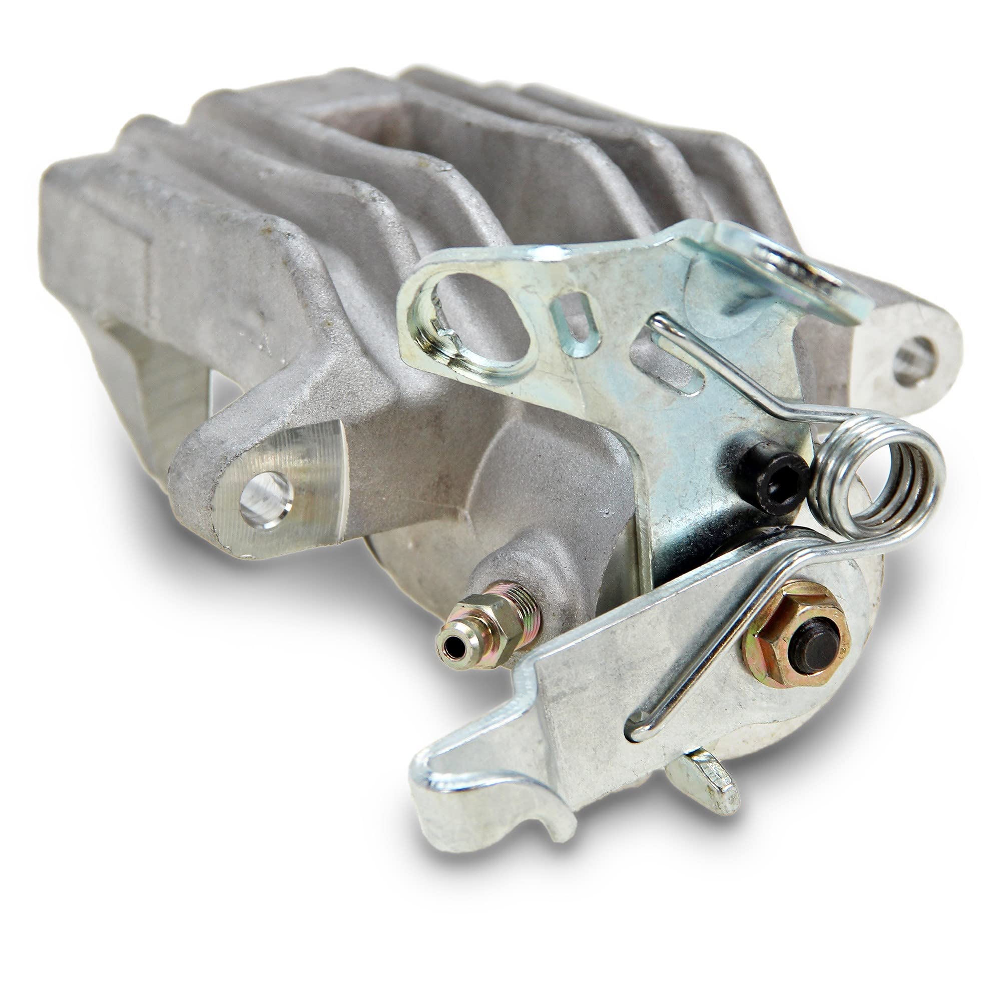 BESTPRICE 2x pinza freno posteriore destra e sinistra + pastiglie freno posteriore, compatibile con A udi A3, SEAT ALTEA, LEON, TOLEDO, SKODA OCTAVIA 2, YETI, VW BEETLE, EOS, GOLF PLUS V, Golf 5 e 6