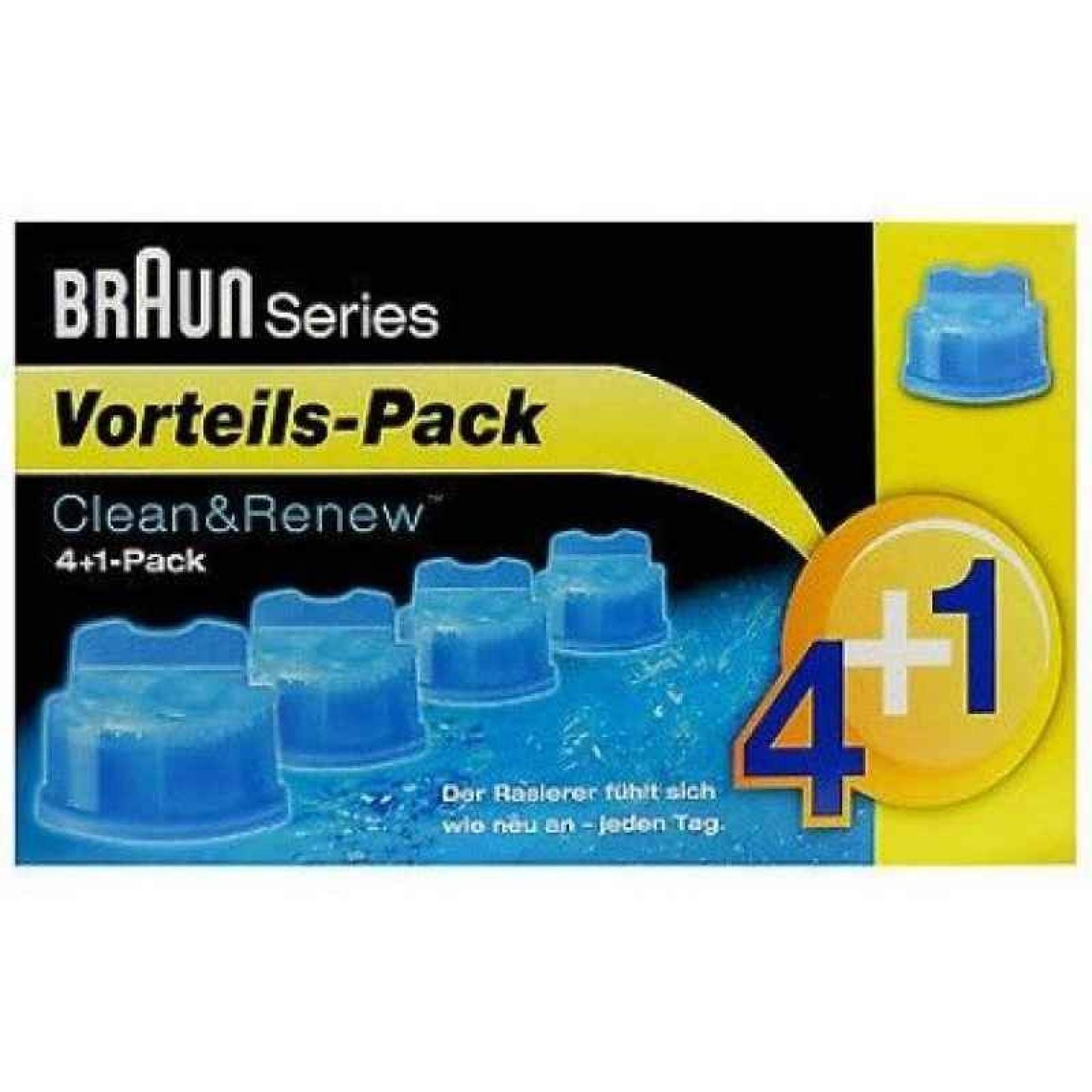 Braun Reinigungskartuschen CCR 4+1