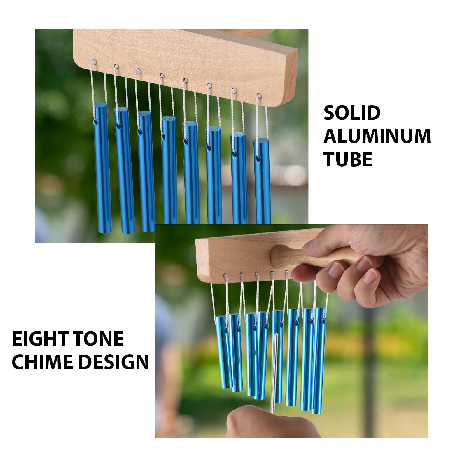 CHIMES Instrument, Percussion CHIMES | 8 notes Bar carillon,Instruments de sonore, décoration musicale, instruments de percussion à la main pour décoration en classe