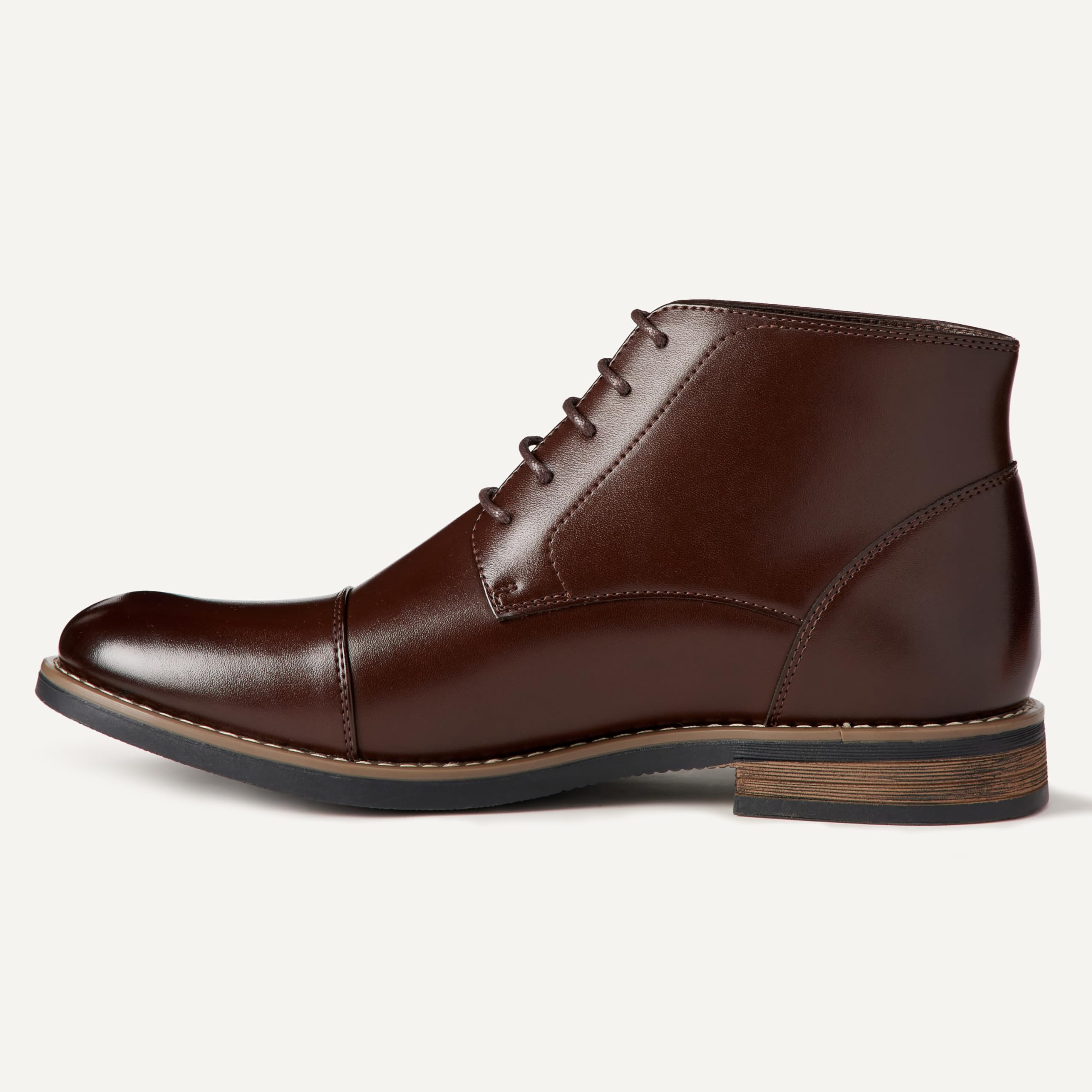 Amazon Essentials Stivaletti Eleganti alla Caviglia con Punta Stile Cap Toe Uomo