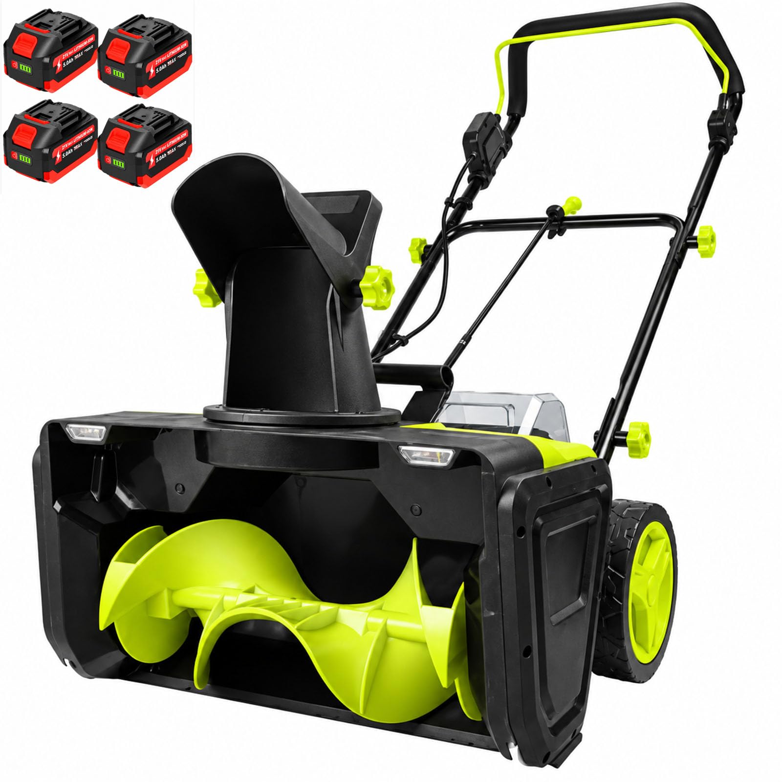 Kabellose Elektrische Schneefräse / Akku-Schneeschieber (3500 W) B