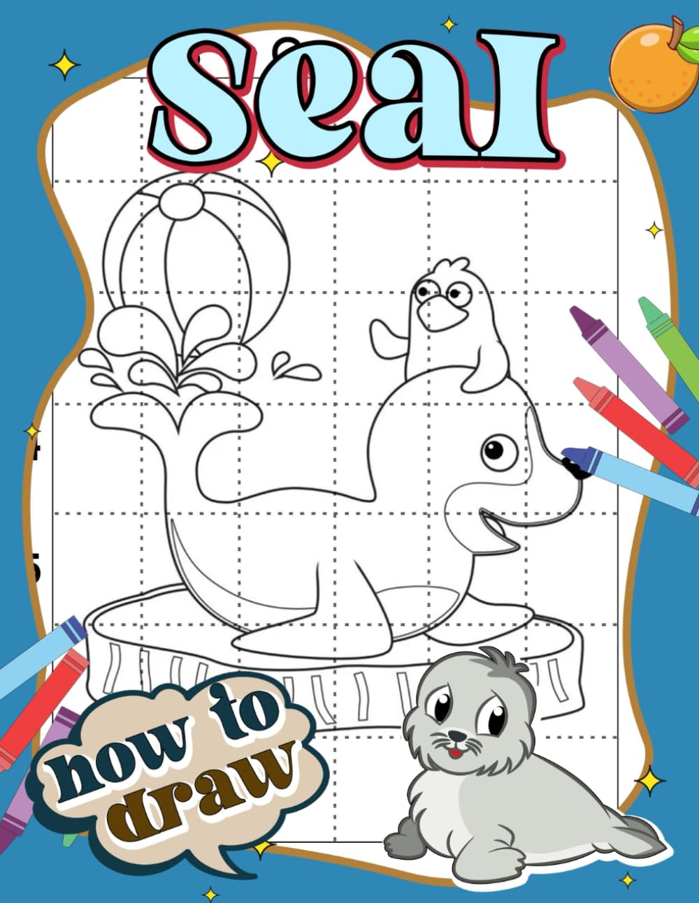 How To Draw Seal: Migratory Bird Drawing Step by Step | For Kids, Childs or Lovers | For Gag Gifts | Christmas Gifts | Birthday | To Stress Relief