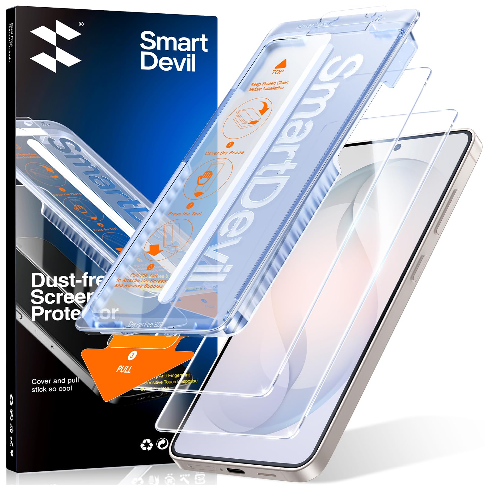 新品同様品 国内版 Galaxy S26 256GB ガラスフィルム貼付済 Amazon | 【指紋認証対応】SmartDevil Galaxy S26 用ガラスフィルム