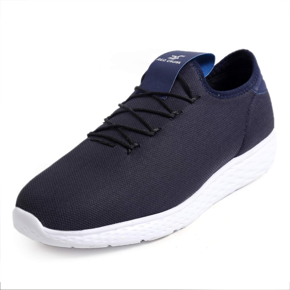 Red Cruiseby Bacca Bucci® Mens Sneakers Ultra Lightweight Breathable Mesh Street Sport Gym Running Walking Shoes