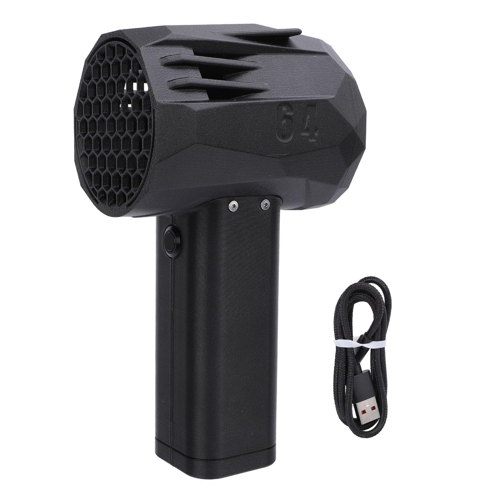 Miskall Electric Air Duster, Compressed Air Duster 64mm 20W Powerful Turbofan 1.4kg Thrust Rechargeable for Home Outdoor Computer Keyboard Car