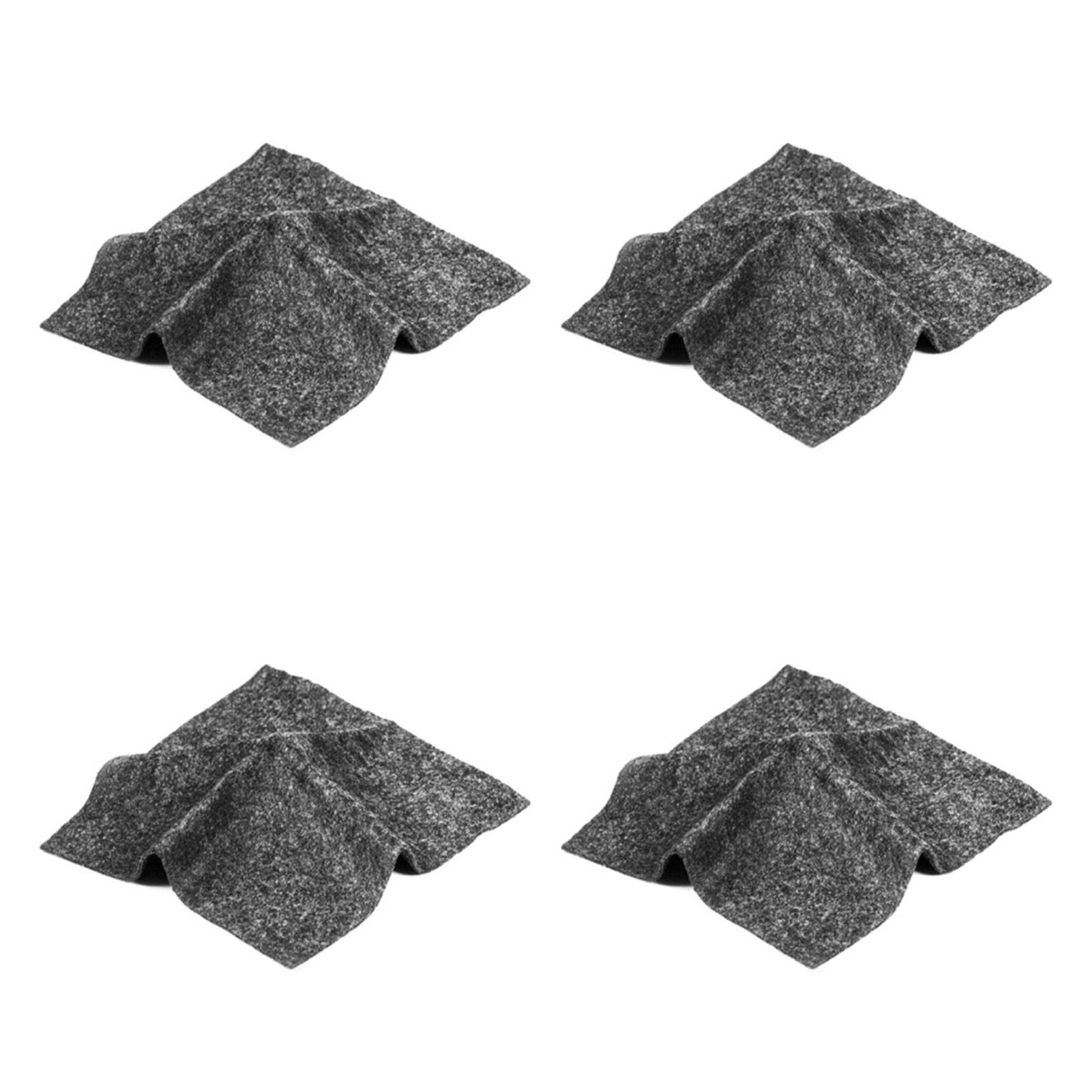 Tedious 4-Pack [ Car Scratch Remover Nano Magic Cloth | Easy To Polish Eliminate Water Spots | Stubborn Residues And Minor Paint Scratches
