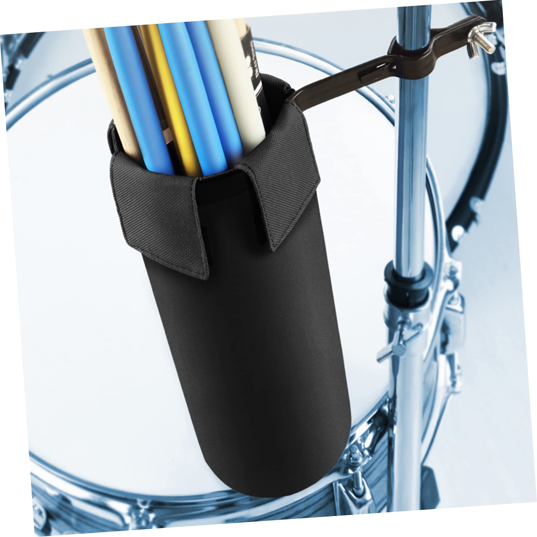 GALPADA Drumstick Storage Pouch with Portable Handle Durable Drum Stick Holder for Easy Outdoor Transport Safe Material Comfortable Carry Design