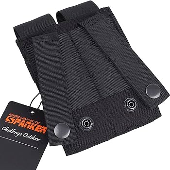 EXCELLENT ELITE SPANKER MOLLE Pistol Mag Pouch - Single/Double Tactical Magazine Holder