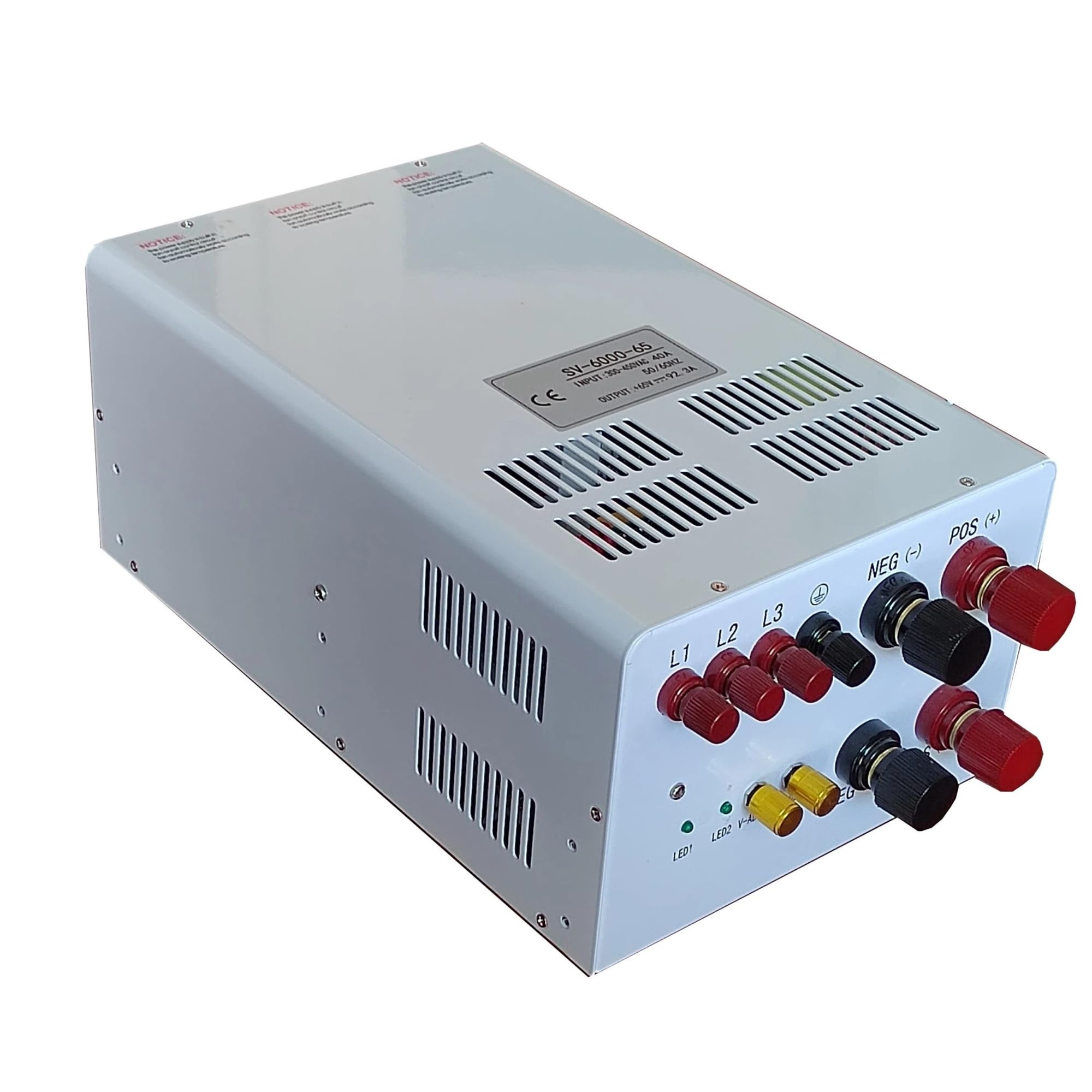 Zasilacz impulsowy o mocy 6 kW, konwerter AC-DC 0–12 V na 0–300 V